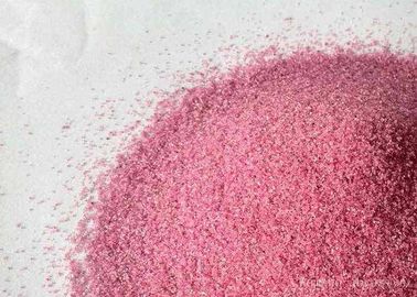 2250 ℃ Titik leleh Merah Muda Aluminium Oksida Untuk Pembersihan / Peledakan Pasir