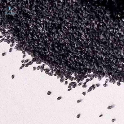 Oksida Aluminium Hitam Abrasif Al2o3 Titik Peleburan 2250°C